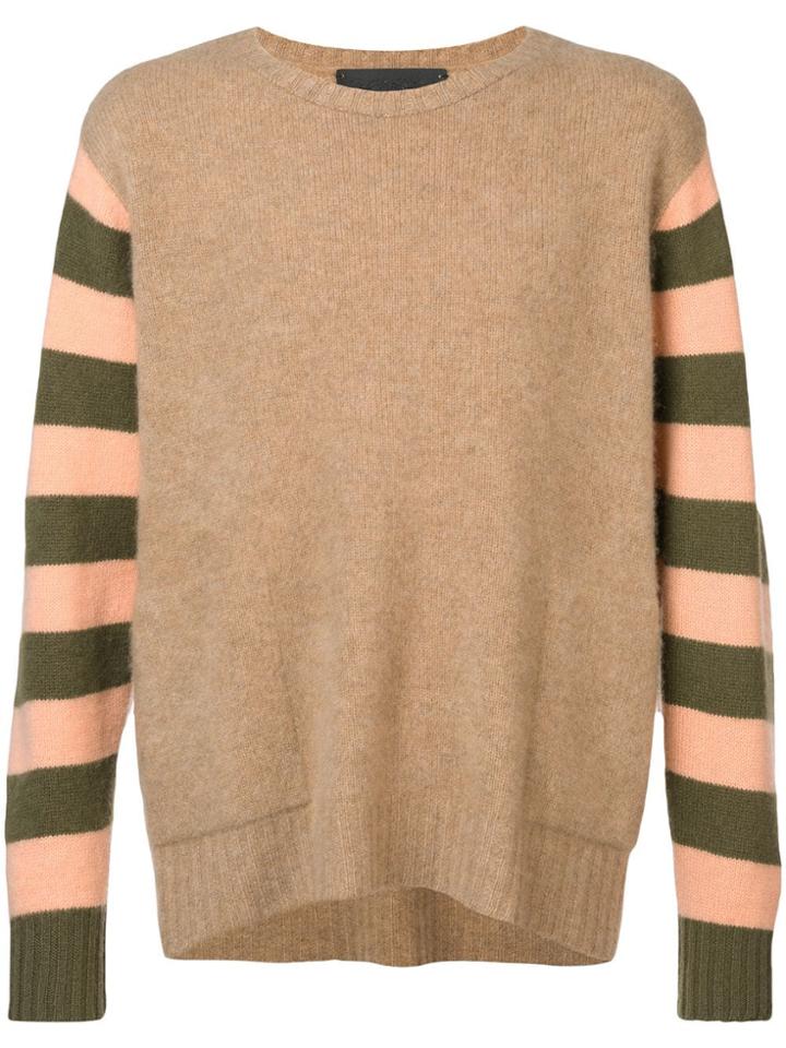 The Elder Statesman Cashmere Fast Ocean Jumper - Brown