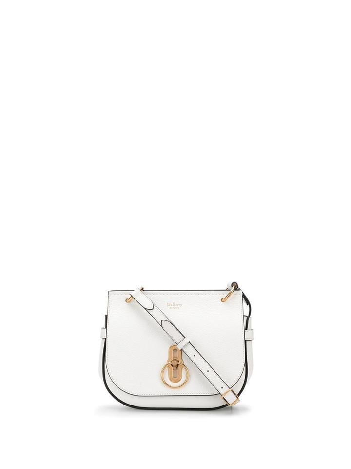 Mulberry Amberley Satchel Bag - White