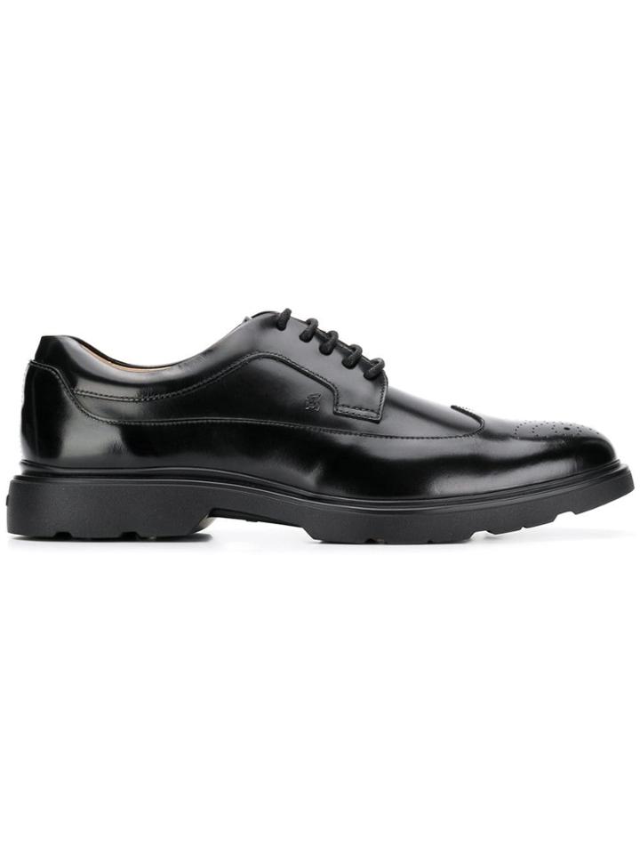 Hogan Lace-up Shoes - Black