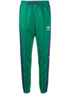 Adidas Floral Track Pants - Green