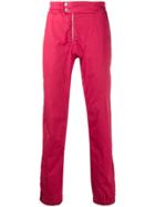 Jean Paul Gaultier Pre-owned 1990's Elasticated Slim Trousers - Red