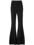 By. Bonnie Young Long Flared Trousers - Black
