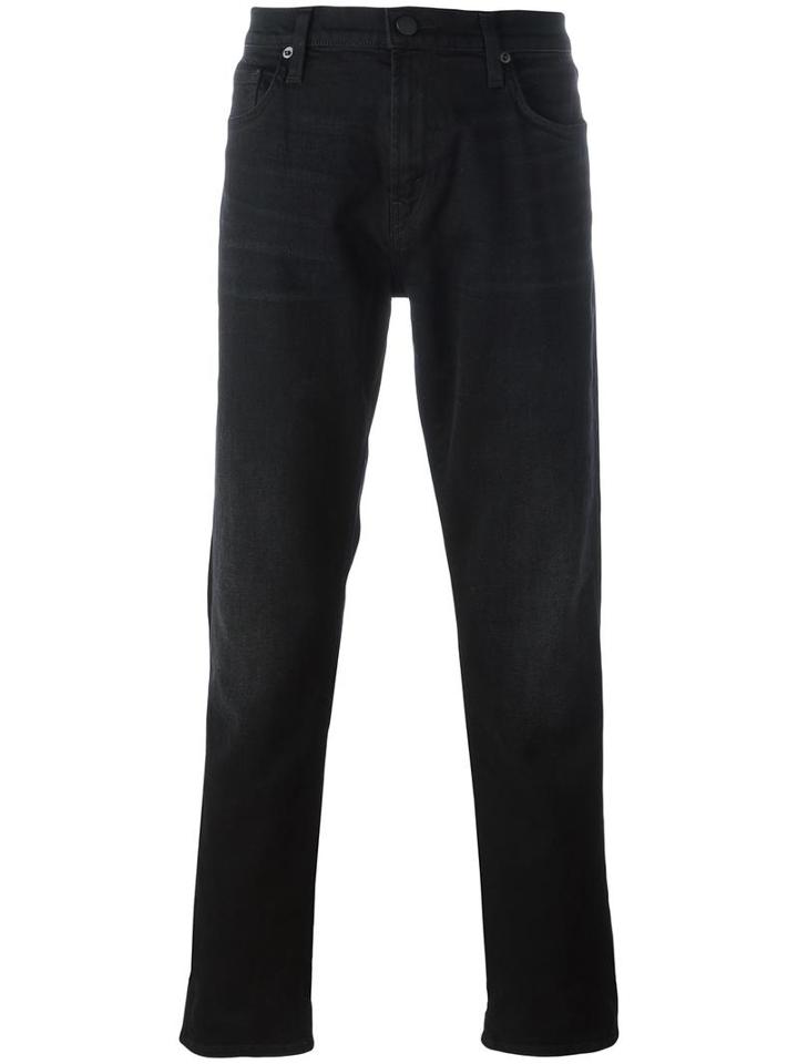 J Brand 'tyler' Jeans, Men's, Size: 32, Black, Cotton/polyester/spandex/elastane