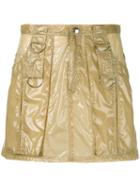 Misbhv - Short Raver Skirt - Women - Polyamide/polyurethane - M, Nude/neutrals, Polyamide/polyurethane