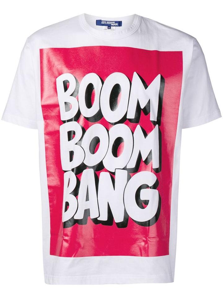 Junya Watanabe Man 'boom Boom Bang' T-shirt - White