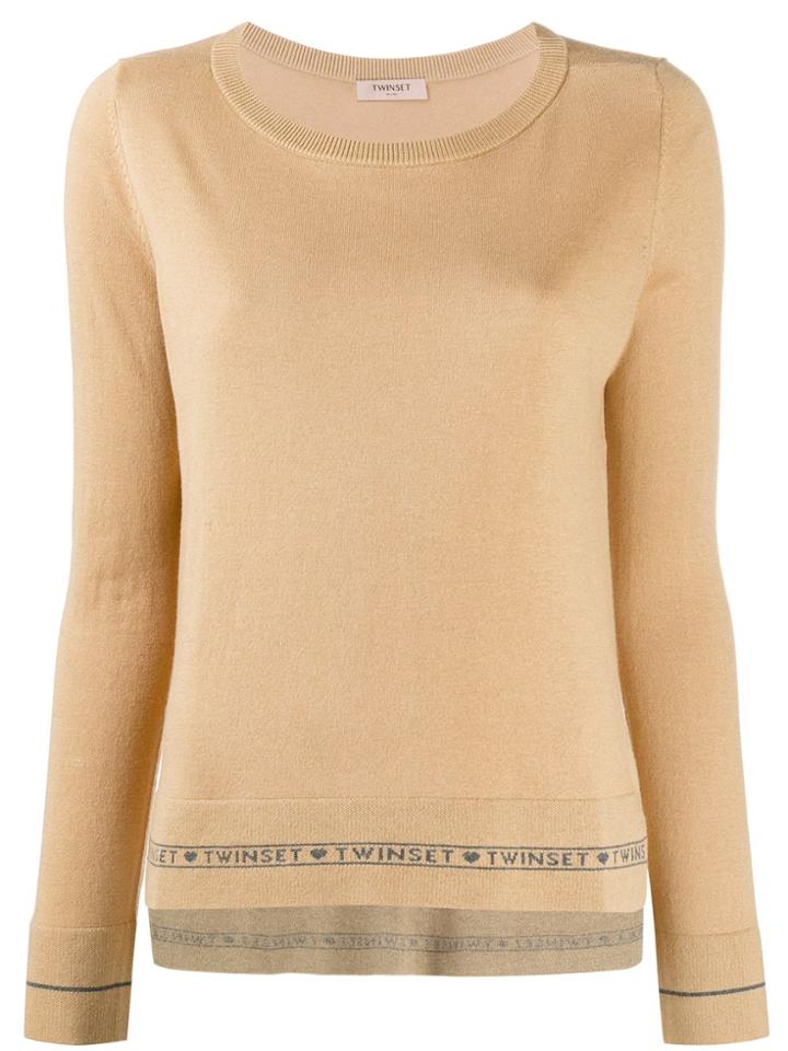 Twin-set Twin-set 192tp3151 03899 Iced Coffee - Neutrals