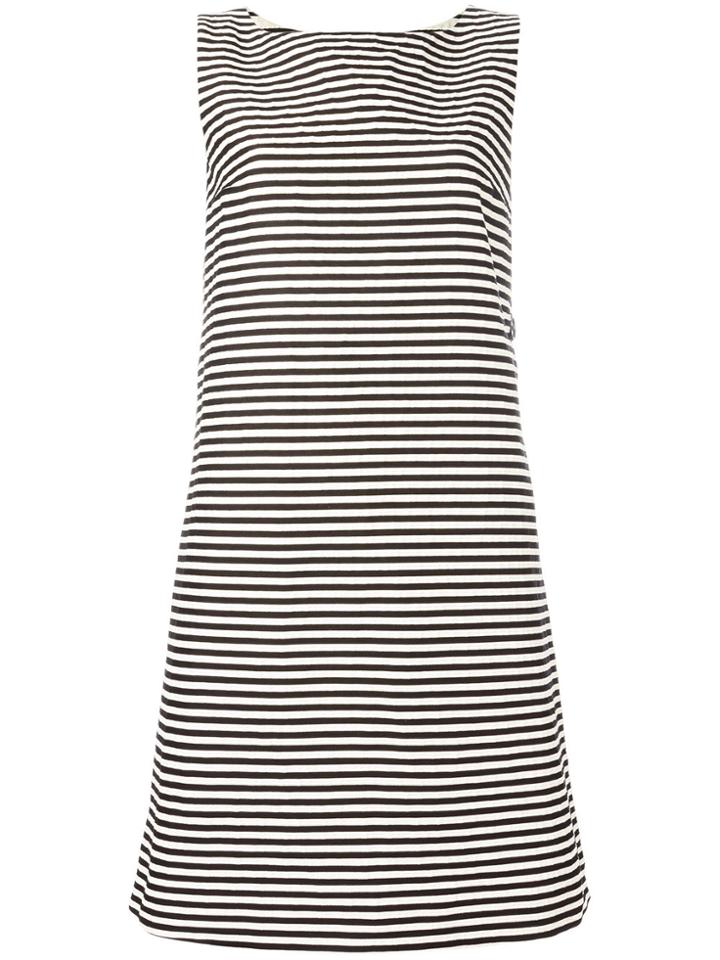 's Max Mara Striped Shift Dress - Black