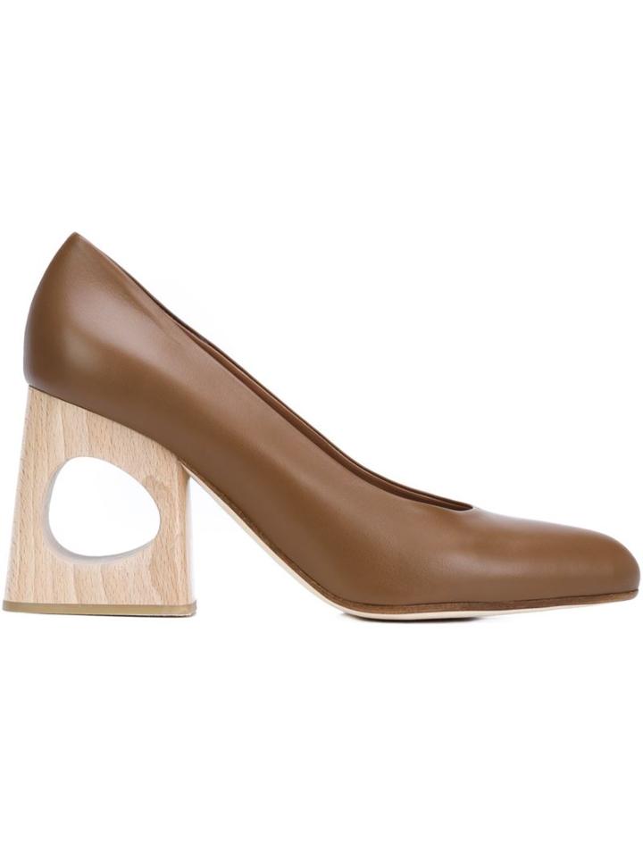 Marni Cut Out Heel Pumps
