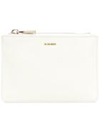 Jil Sander Envelope Wallet - White