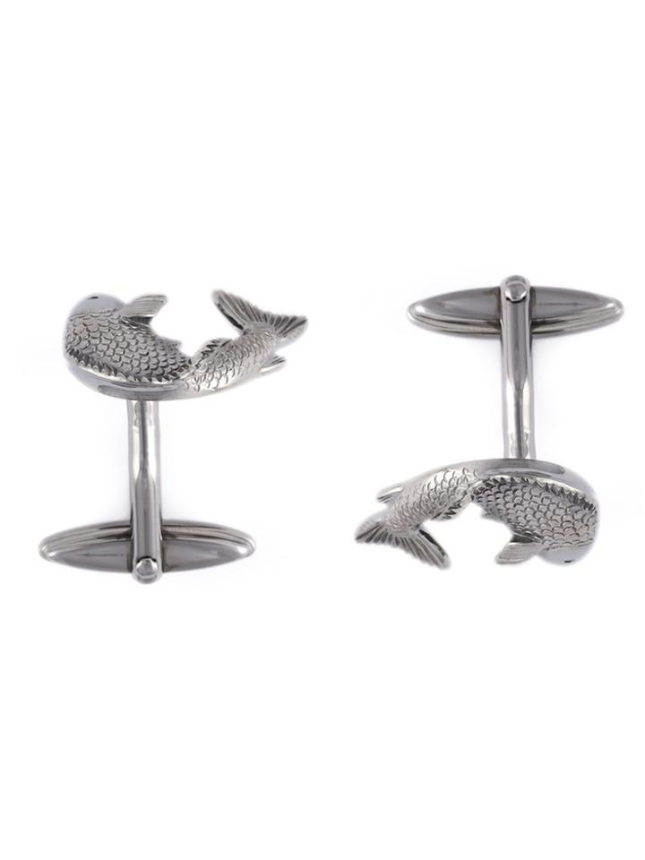 Lanvin Fish Cufflinks - Metallic