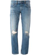 Rag & Bone /jean Distressed Jeans, Women's, Size: 28, Blue, Cotton