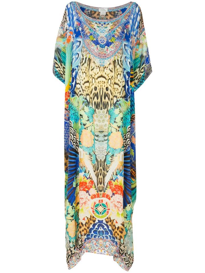 Camilla Space Cow Girl Kaftan - Multicolour