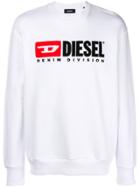 Diesel Logo Sweatshirt - White