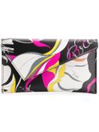 Emilio Pucci Frida Print Envelope Clutch - Black