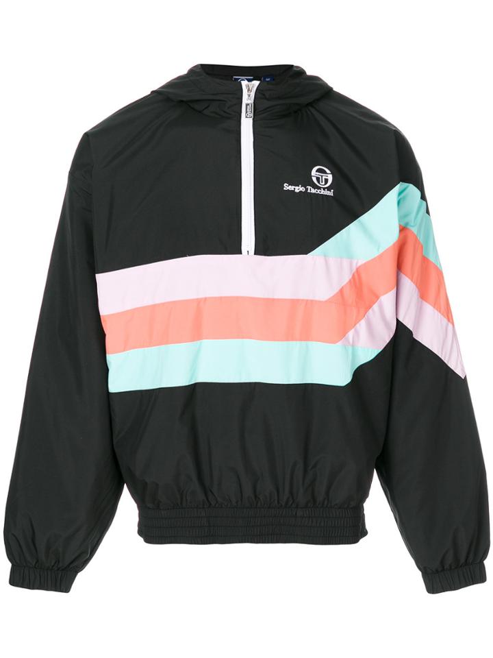 Sergio Tacchini 90's Windbreaker - Black
