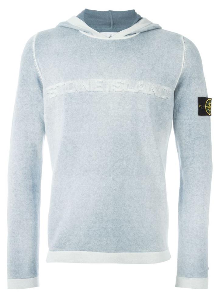 Stone Island Fine Knit Hooded Sweater