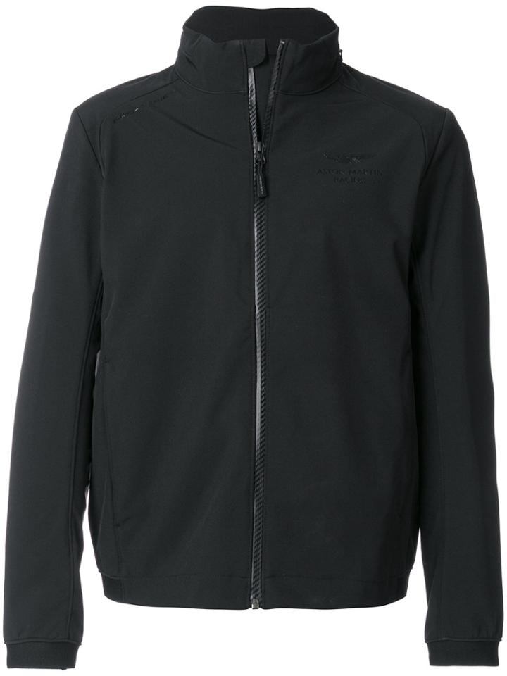 Hackett Aston Martin Racing Bomber Jacket - Black