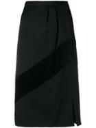 Valentino Pre-owned 1980's Straight Skirt - Black