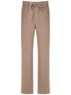Egrey Straight Fit Trousers - Brown