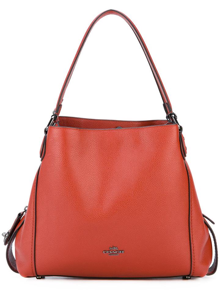 Coach - Edie 31 Shoulder Bag - Women - Leather - One Size, Red, Leather