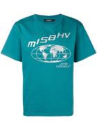 Misbhv Printed Logo T-shirt - Blue