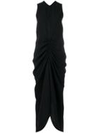 Joseph Gathered Detail Dress - Black
