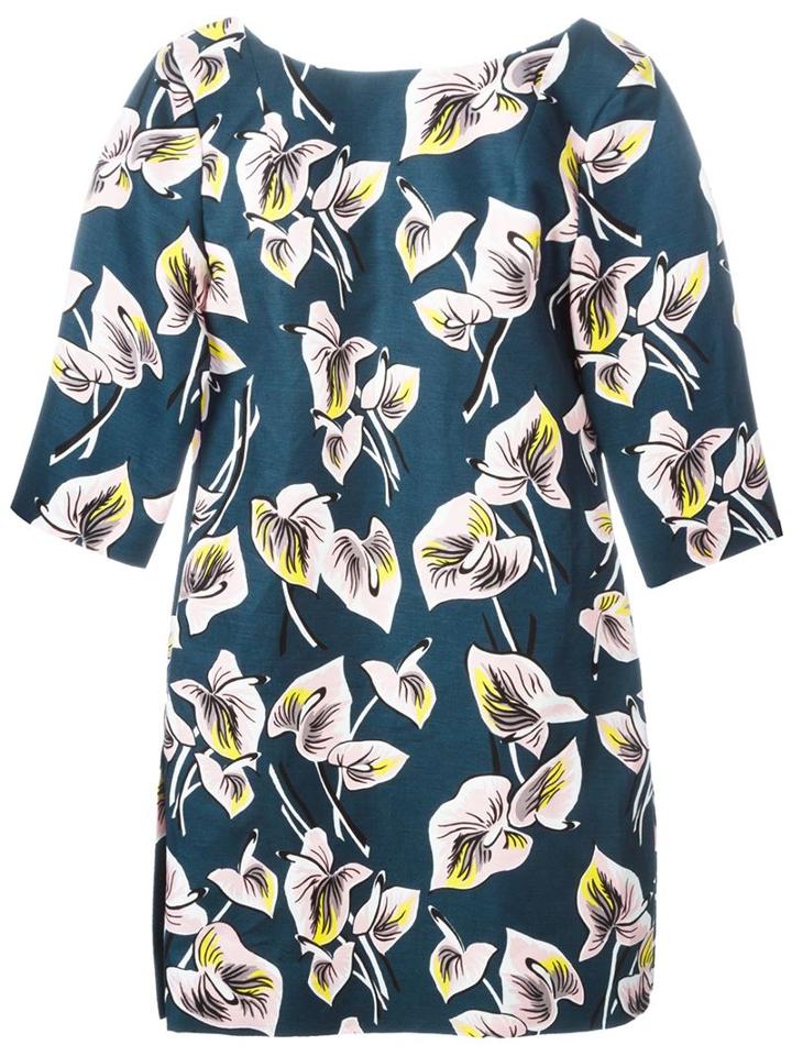Marni 'amlapura' Print Square Back Dress
