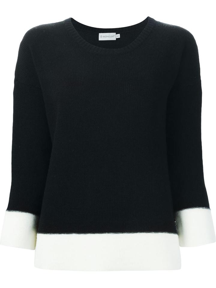 Moncler Contrast Trim Sweater