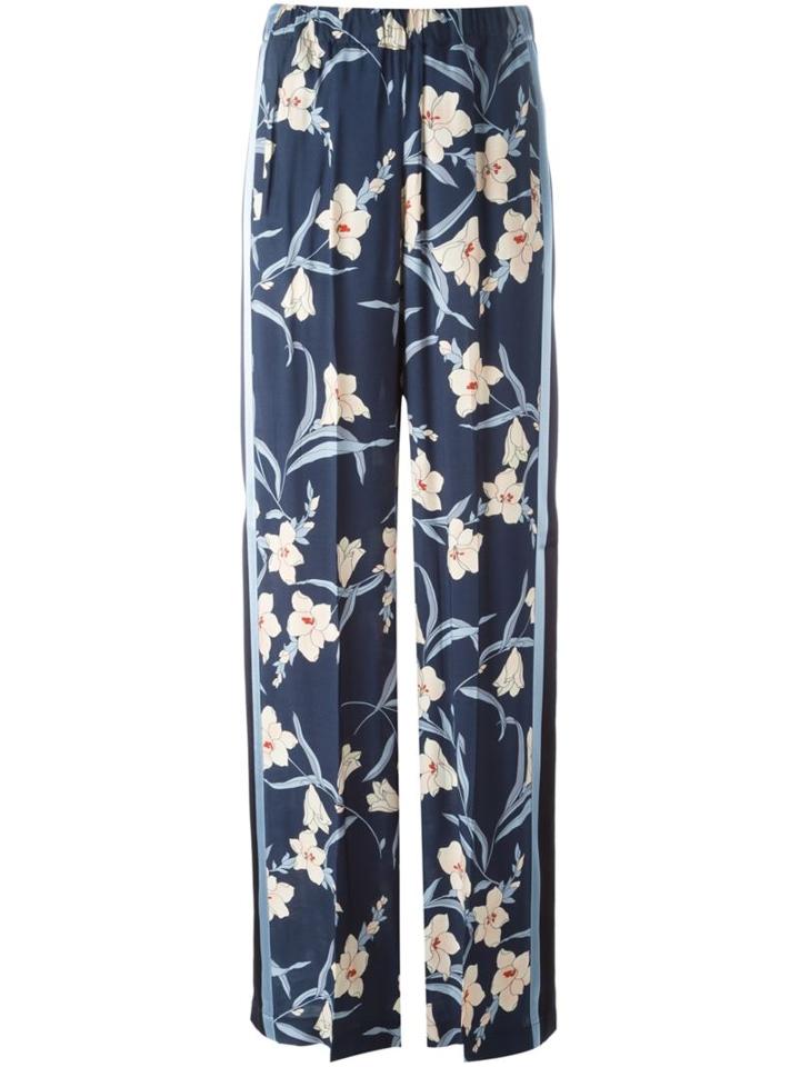 Twin-set Floral Print Trousers