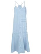 Tibi Kaia Flared Cami Dress - Blue