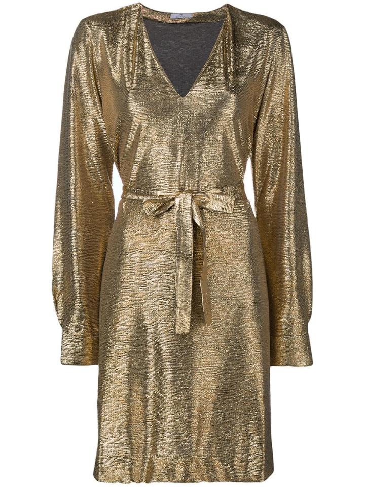 Ps By Paul Smith Longsleeved Dress - Metallic