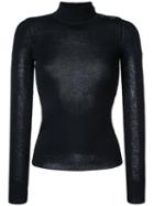 Fitted Poloneck Sweater - Women - Polyester/viscose - 40, Black, Polyester/viscose, Isabel Marant Étoile