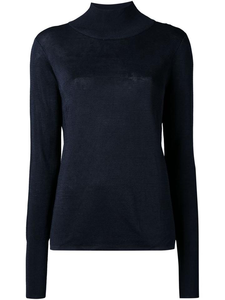 Dion Lee Evening Loop Back Skivvy, Women's, Size: 12, Blue, Nylon/rayon