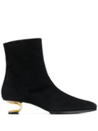 Nicole Saldaña Heel Boots - Black