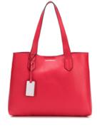 Emporio Armani Shopping Tote Bag - Red