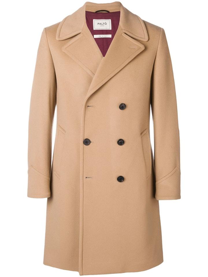 Paltò Achille Cash Coat - Brown