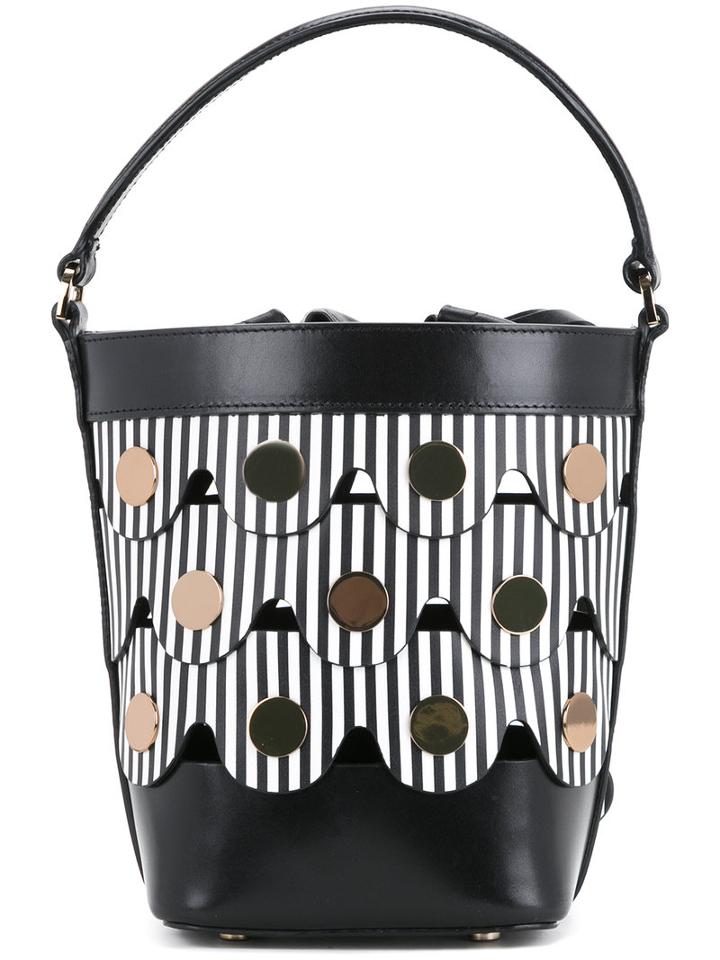 Pierre Hardy - Penny Bucket Bag - Women - Calf Leather - One Size, Black, Calf Leather