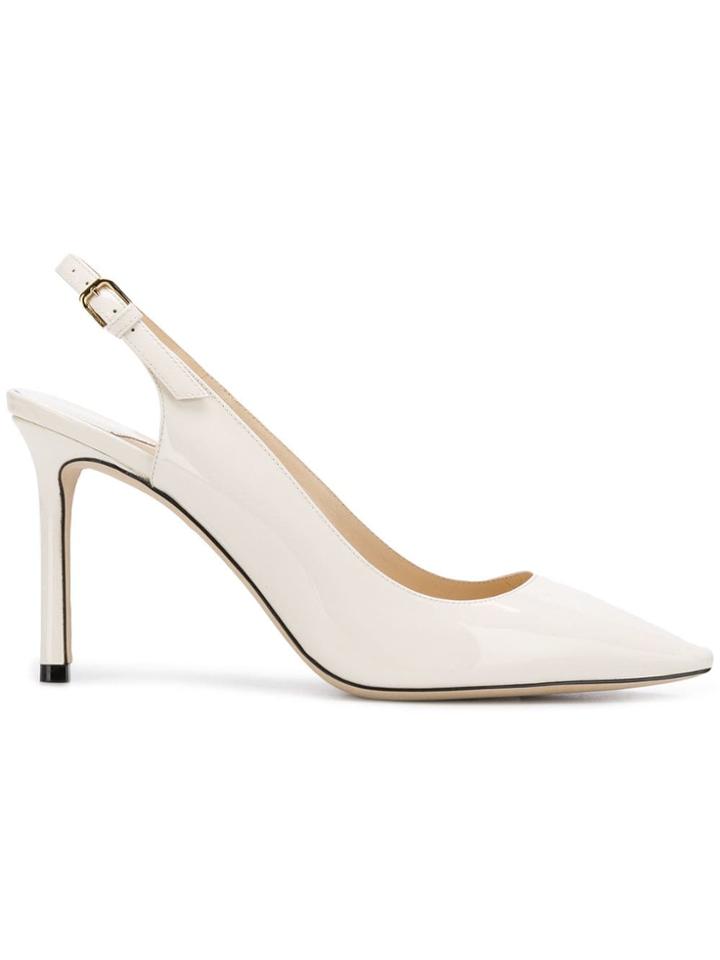 Jimmy Choo Erin 85 Pumps - White