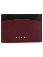 Marni Logo Embossed Cardholder - Purple