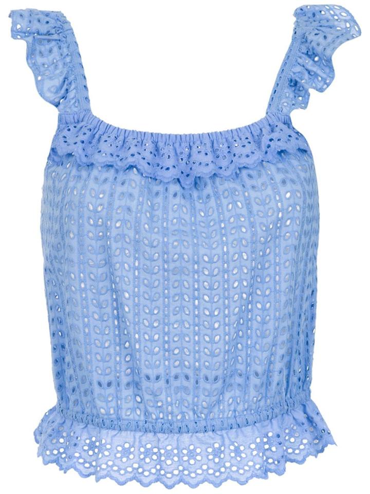 Nk Cropped Top - Blue
