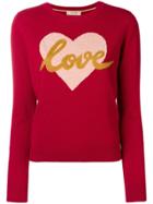 Twin-set Love Knitted Jumper - Red