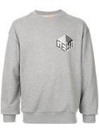 Geym 3d Logo Print Sweatshirt - Grey