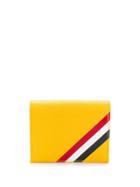 Thom Browne Stripe Detail Card Holder - Yellow