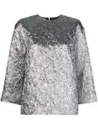 Rochas Shimmer Blouse - Metallic