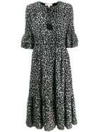 Michael Michael Kors Mega Cheetah Dress - Grey
