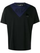 Raf Simons X Fred Perry Two Tone T-shirt - Black