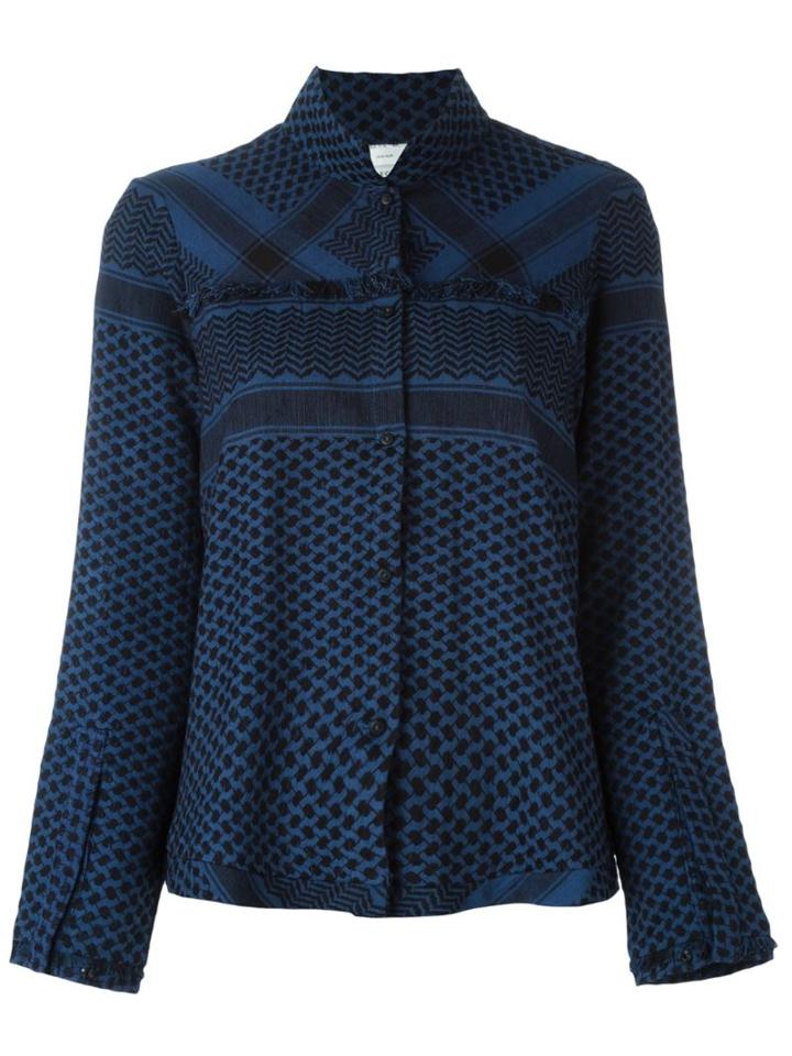 Cecilie Copenhagen 'style' Multi-pattern Shirt