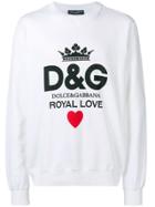 Dolce & Gabbana Logo Sweatshirt - White