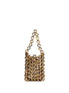 Cult Gaia Mia Link Chain Bag - Brown