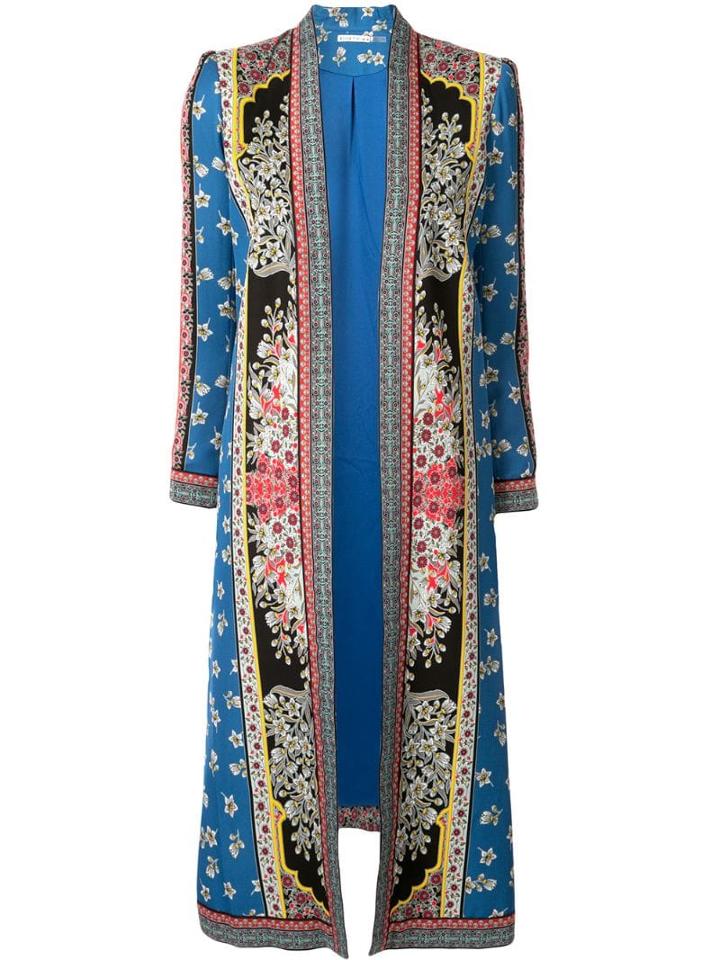 Alice+olivia Collarless Overcoat - Aoa. G498